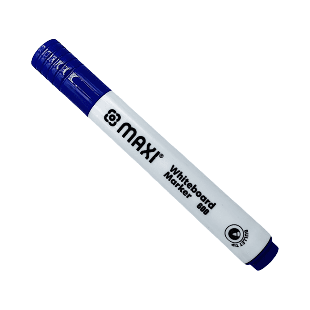 Maxi Bullet Tip White Board Marker - Blue 9477