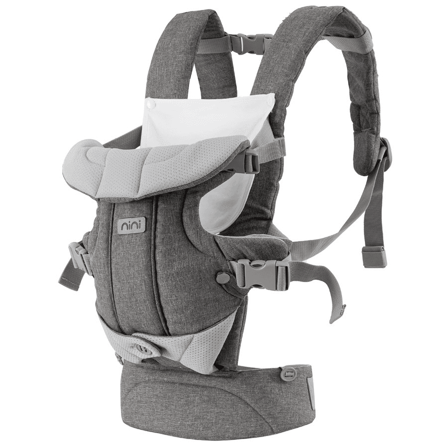Nini Nordic Baby Carrier (Grey Melange)