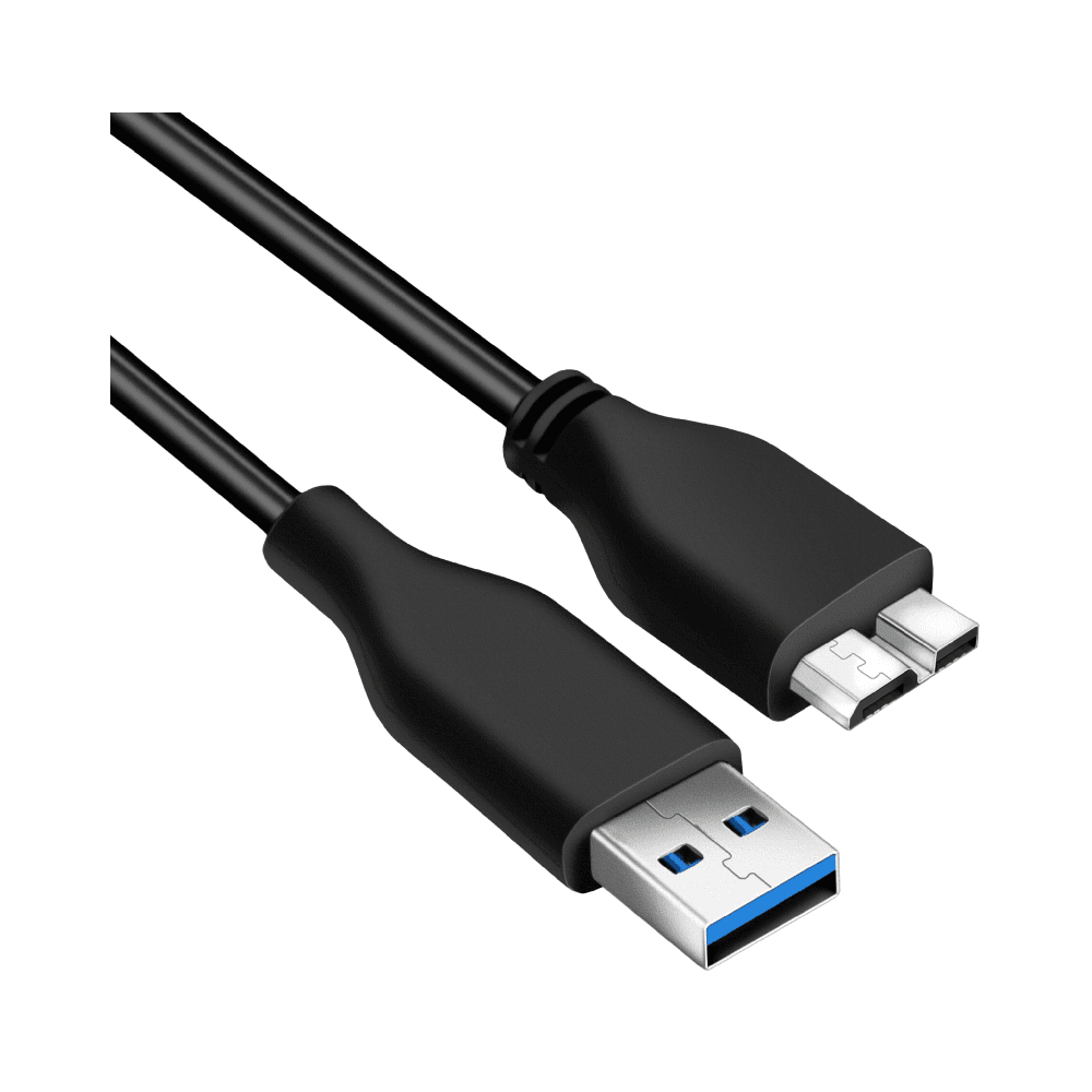 Cable A To Micro B High Speed Data Transfer Cable For Portable External Hard Drive
