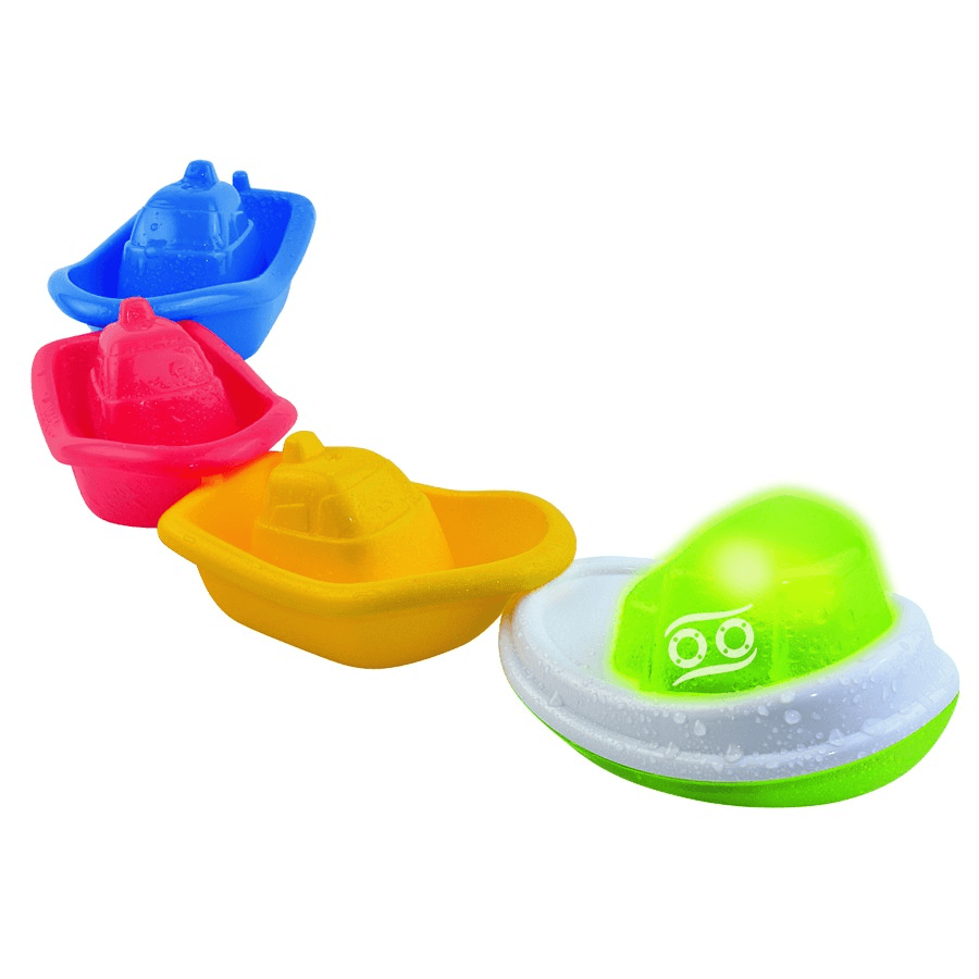Little Learner Bath Stacking Boat With Light