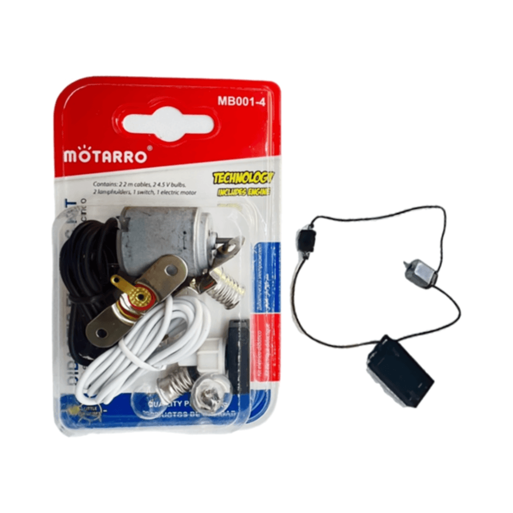 Motarro Educational Electric Experiment Kit 8Pcs-14187