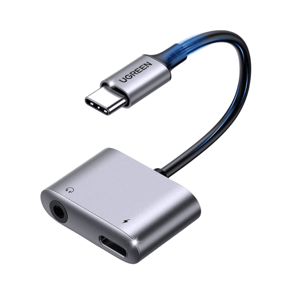Ugreen USB-C To 3.5mm Headphone & Charger Adapter