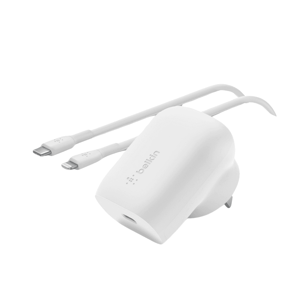 Belkin 20W USB-C Wall Charger With Lightning Connector