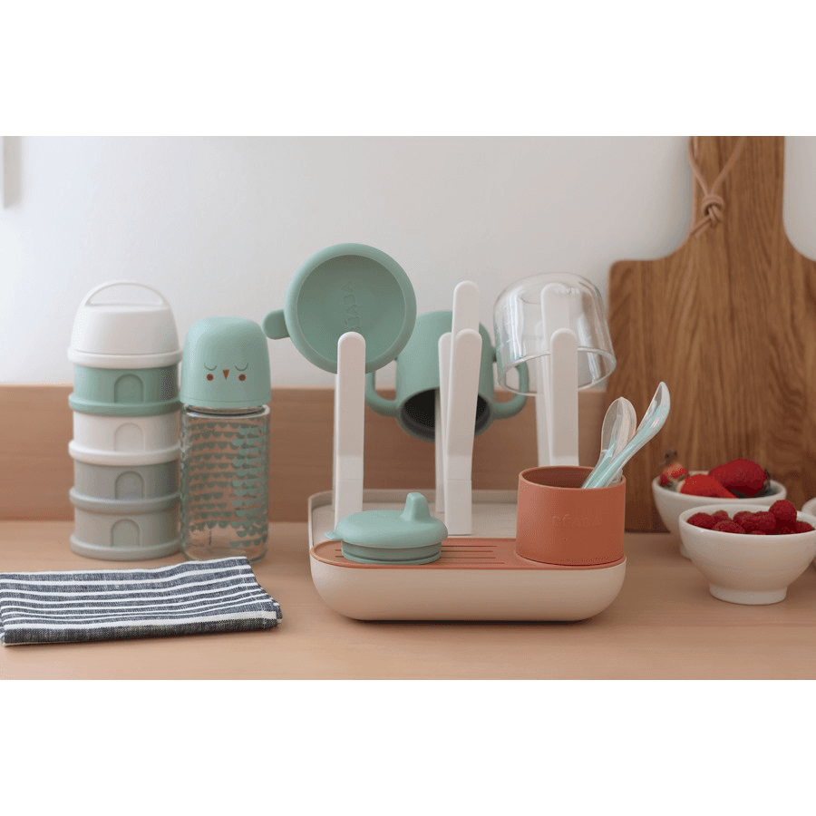 Beaba Forest Draining Rack (Terracotta/Clay)