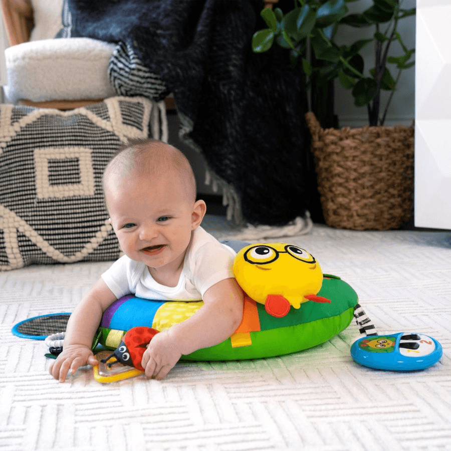 Baby Einstein Cal A Pillow Tummy Time Activity Pillow