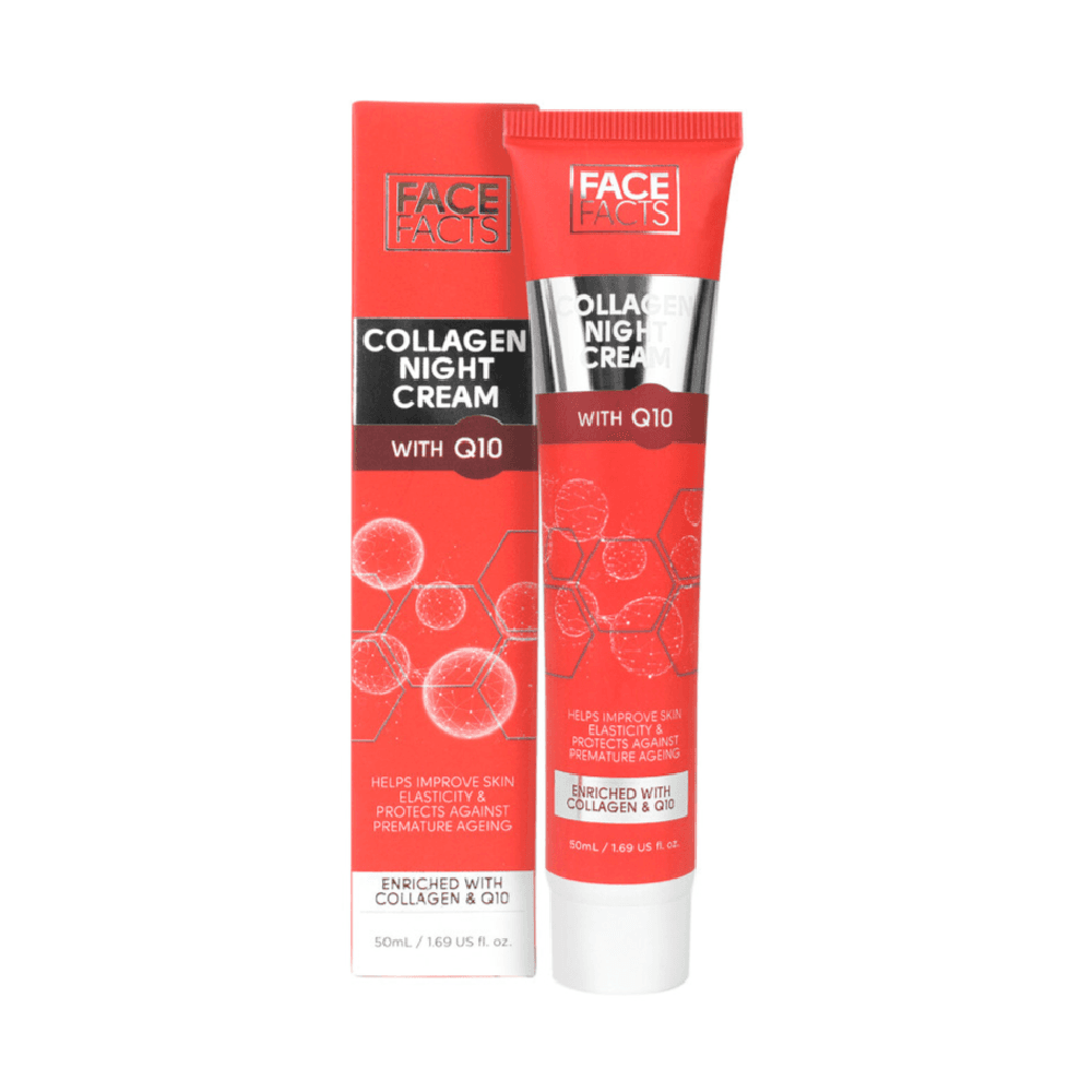 Face Facts Q10 Collagen Night Cream 50ml
