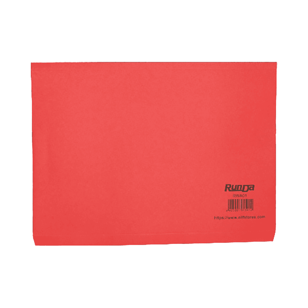 Runda Single Pocket Wallet File A4 - Red