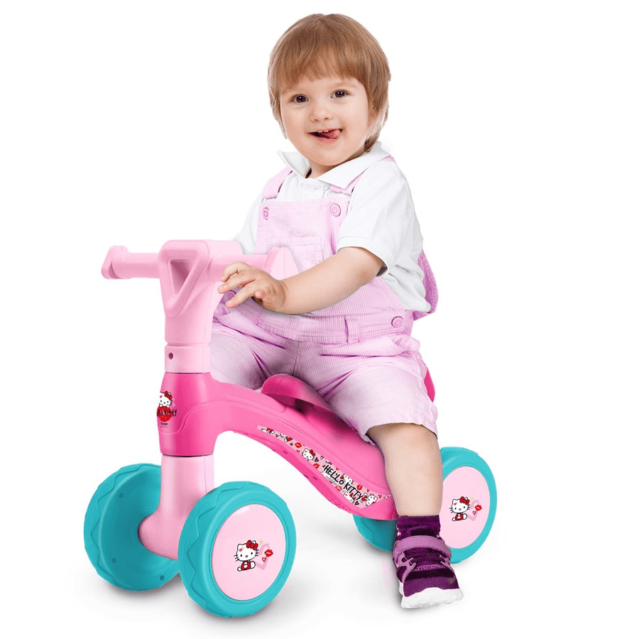 Disney Sanrio Hello Kitty 4-Wheel Ride-On (Pink/Turquoise)