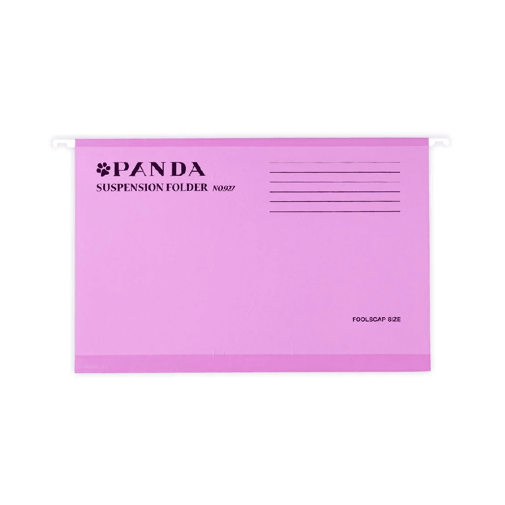 Panda Foolscap Hanging File - Pink 927 