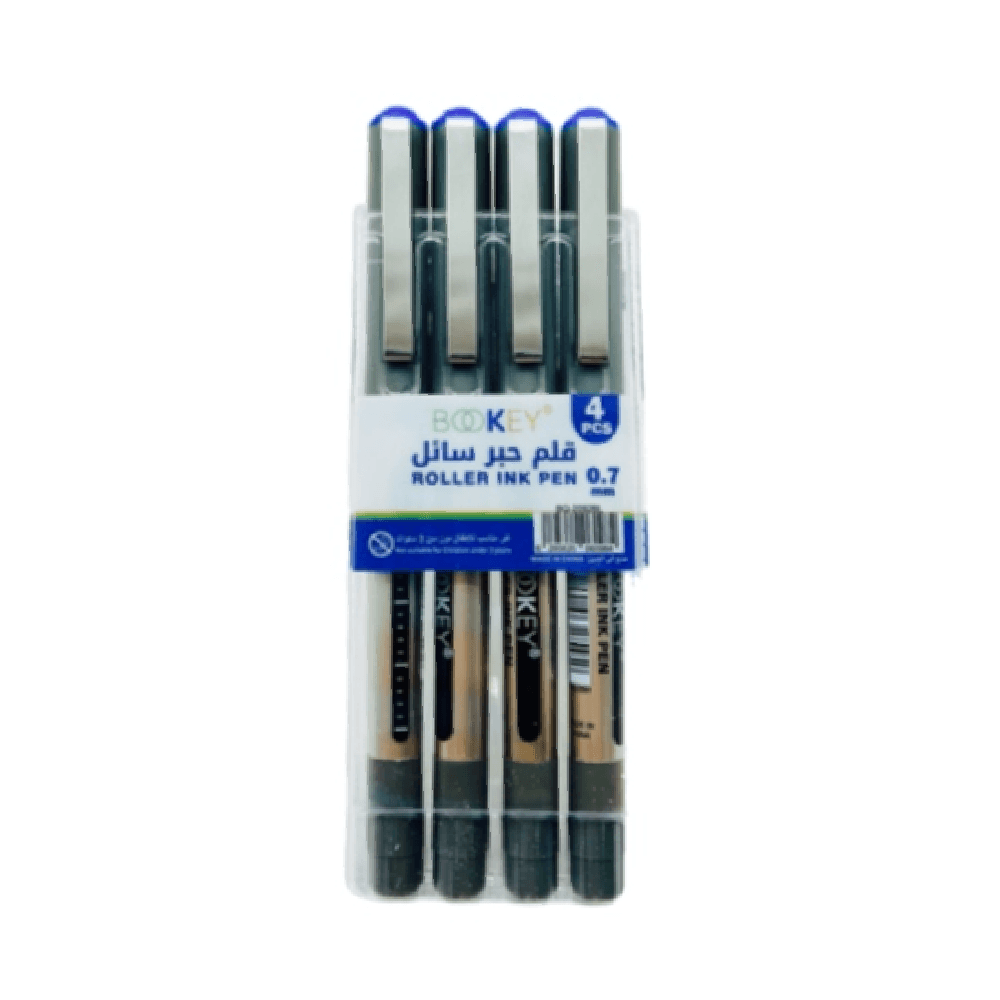 Bookey Roller 0.7mm Ink Pen - Blue 15987