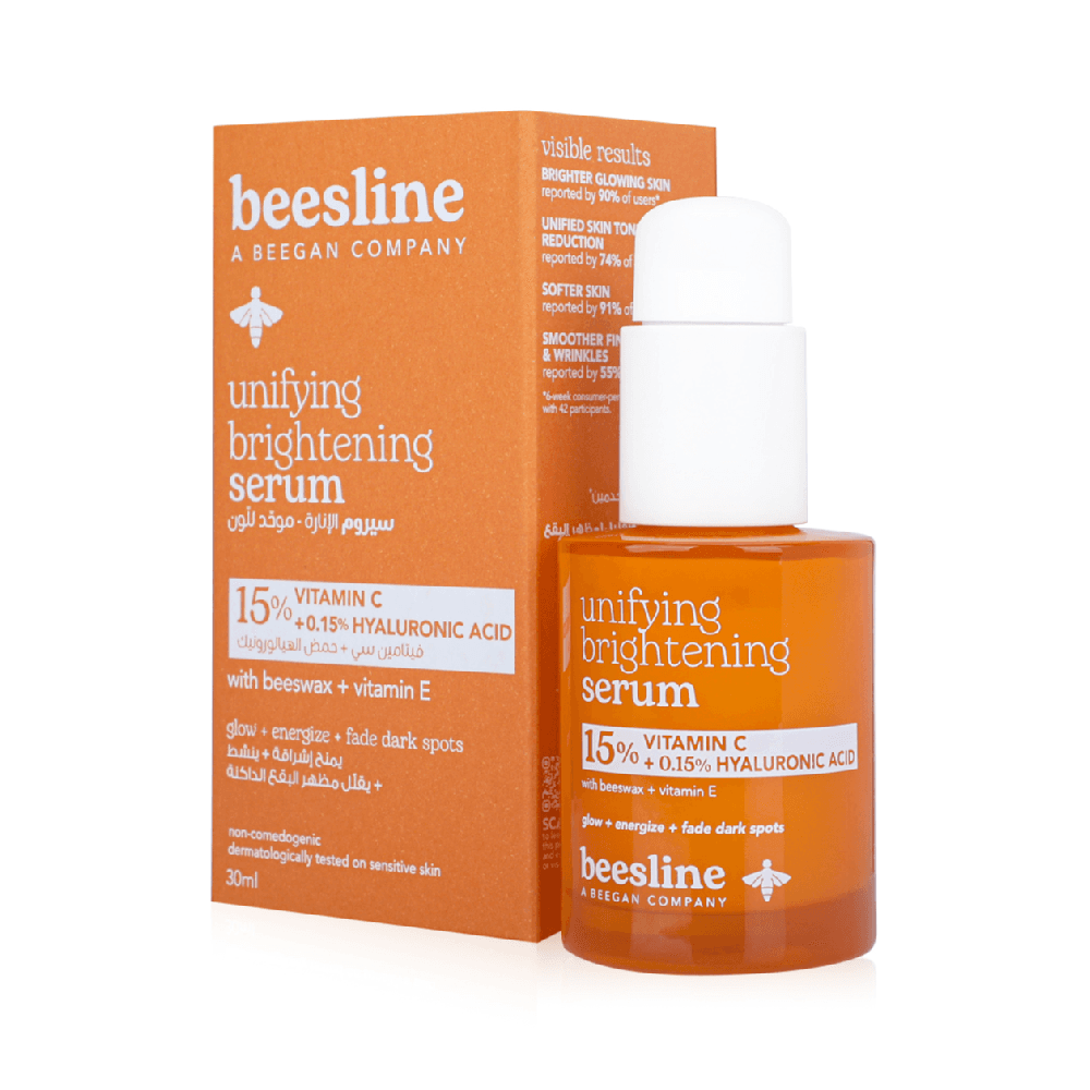Beesline Unifying Brightening Serum With 15% Vitamin C & 0.15% Hyaluronic Acid 30ml