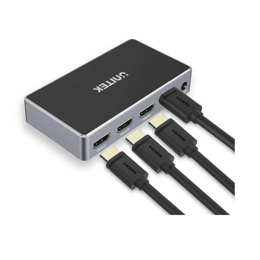 Unitek 3 In 1 Out HDMI Switch