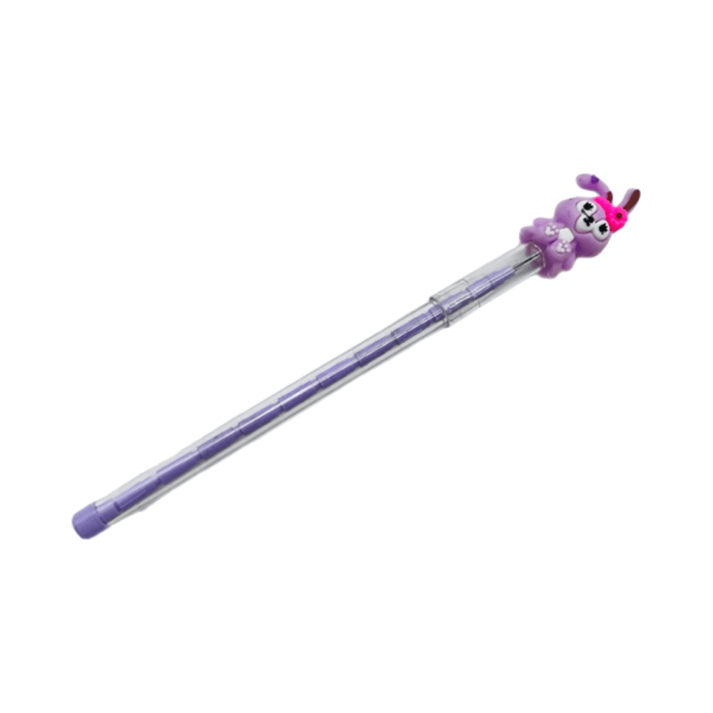 Rabbit Push Pencil Head - Purple 15718