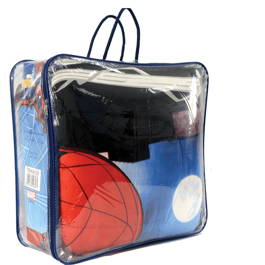 Disney Marvel Comforter Set Pack Of 4 (Spider Man)
