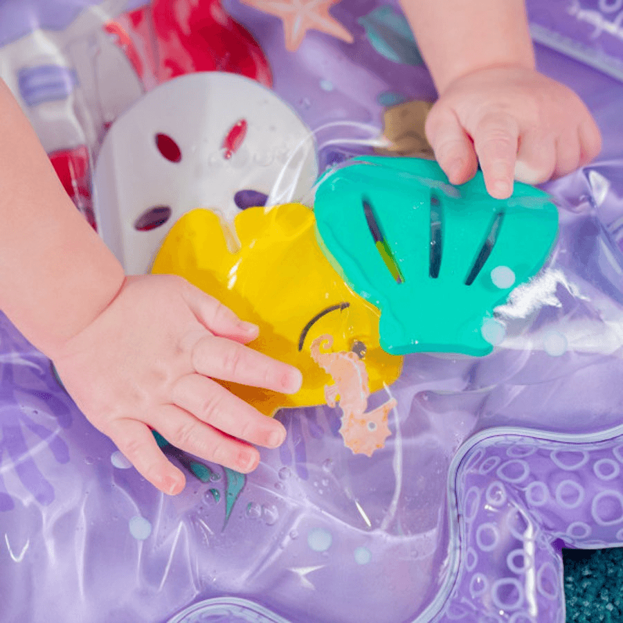Bright Starts The Little Mermaid Sea Treasures Tummy Time Water Mat