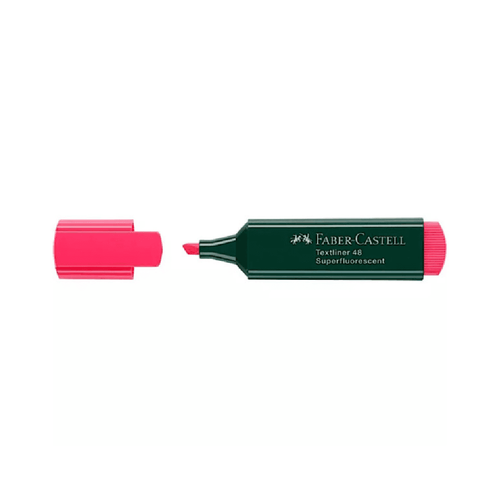 Faber Castell Textliner Classic Highlighter - Red 149