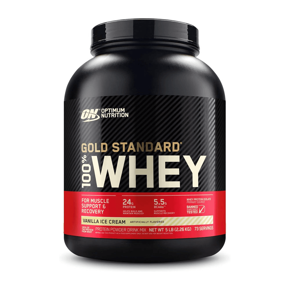 On Gold Standard Vanilla Ice Cream 5 Lbs