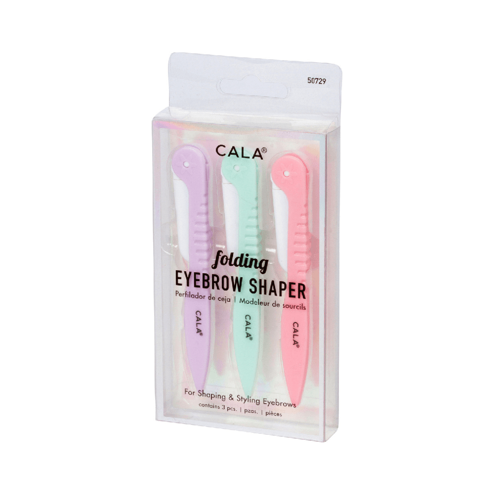 Cala Folding Eyebrow Shaper 3Pcs 50729 