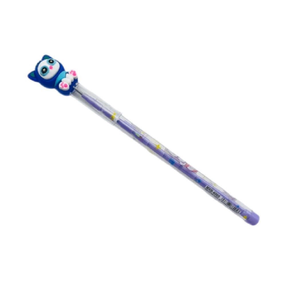 Kitty Push Head Pencil - Purple 17369
