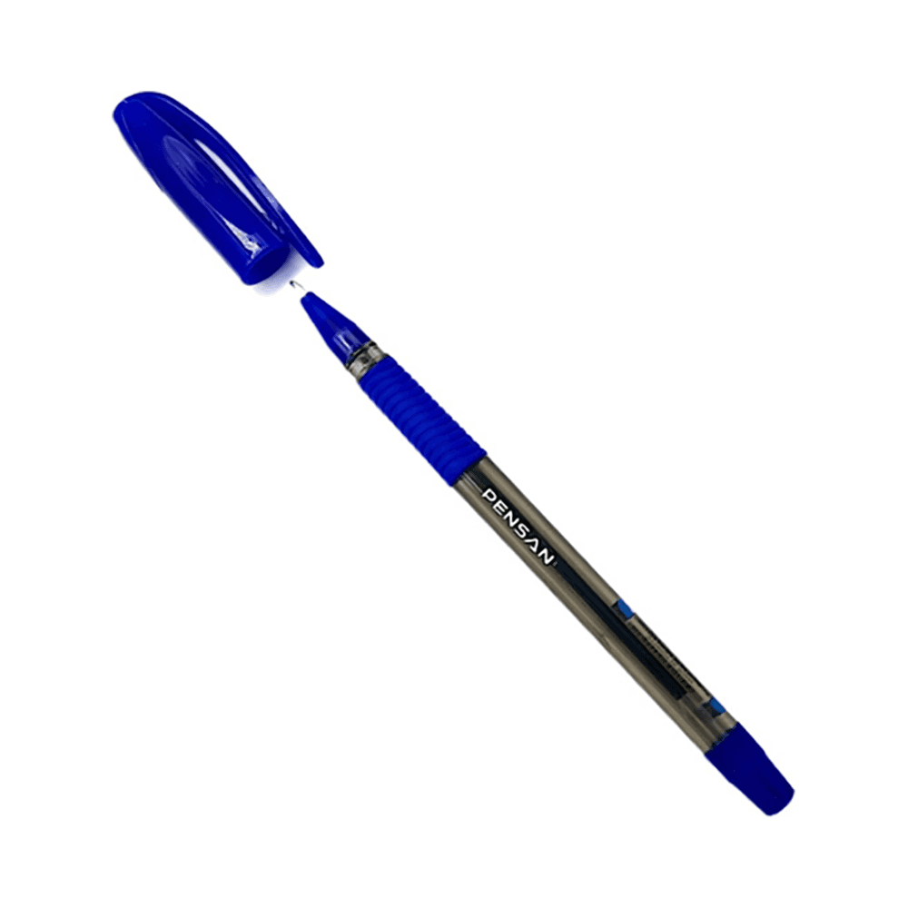 Pensan Sign Up 1.0mm Ballpoint Pen - Blue 3868