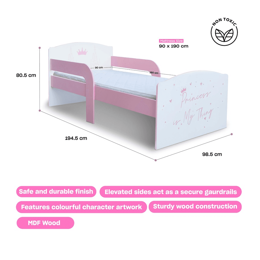 Disney Princess Wooden Bedframe