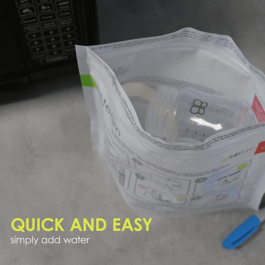 Bbluv Microwave Steam Quick Sterilizer Bags