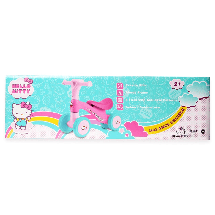 Disney Sanrio Hello Kitty 4-Wheel Ride-On (Pink/Turquoise)