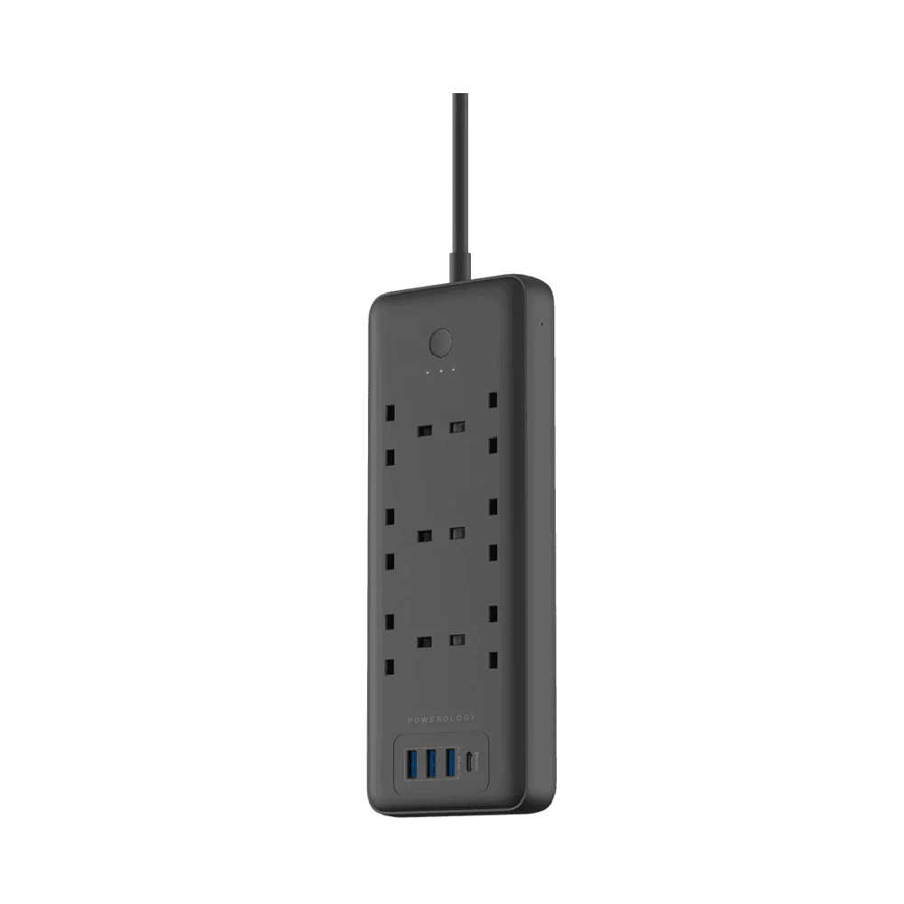 Powerology Multi Port PD 30W Smart Power Strip 3m