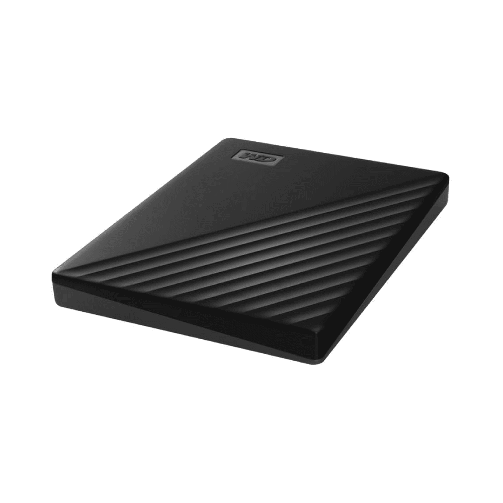 WD 2TB My Passport Portable External Hard Drive With Backup Software & Password Protection Black