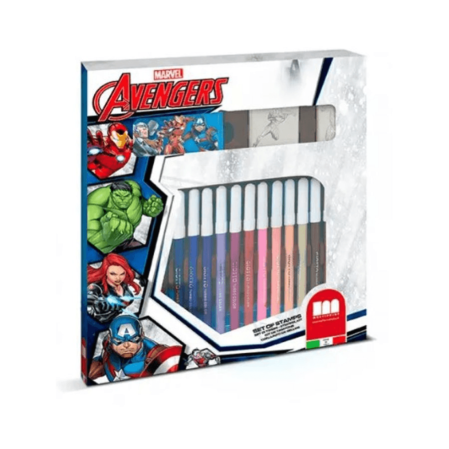 Multiprint Avengers Felt Tip Pens Set (Pack Of 21)