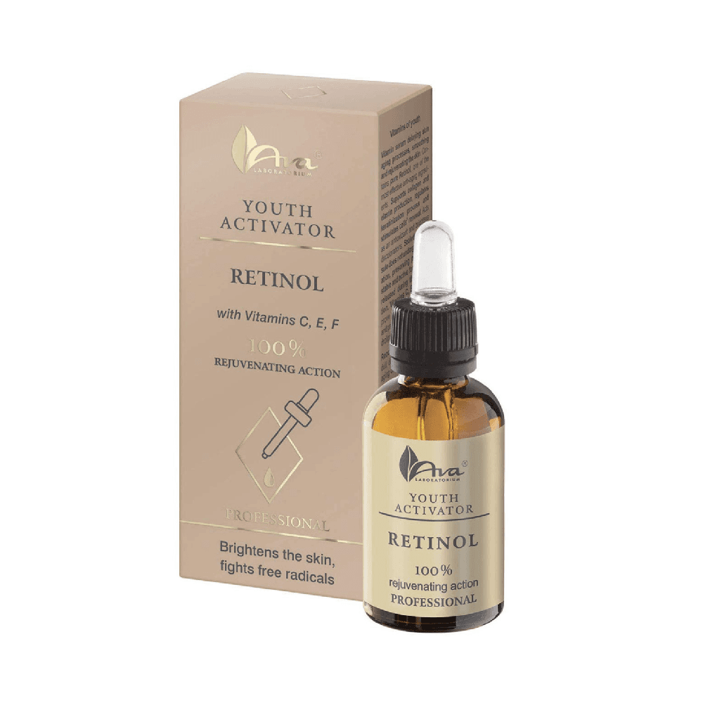 Ava Youth Activator Retinol With Vitamins C E & F Serum 30ml