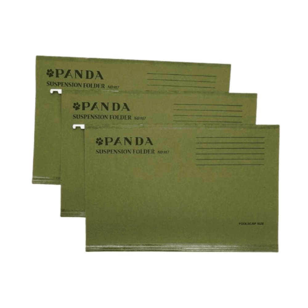 Panda Foolscap Hanging File - Olive Green 917