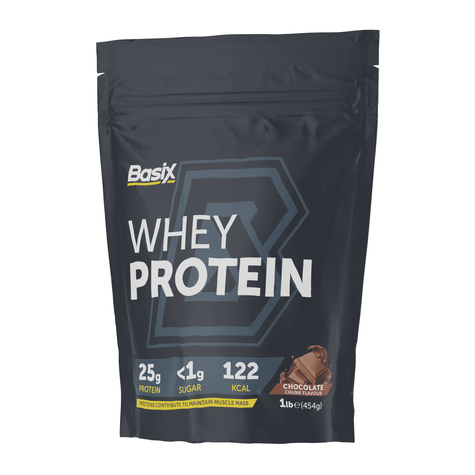 Basix Whey Protein 1Lbs Chocolate Chunk