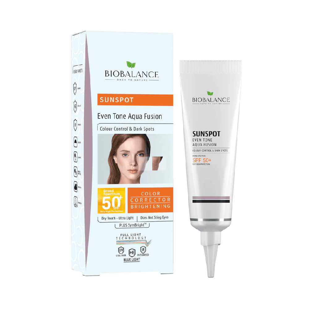 Bio Balance SPF50 Sunspot Even Tone Aqua Fusion Sunscreen 40ml
