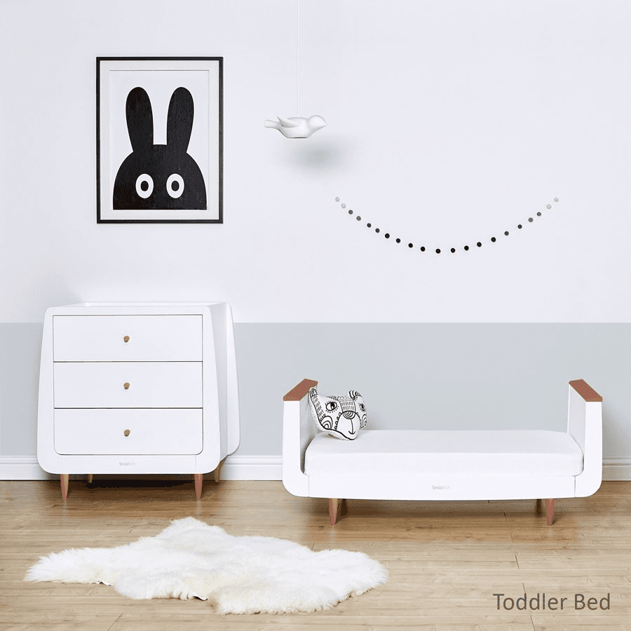 Snuzkot Skandi Cot Bed (Rose Gold)