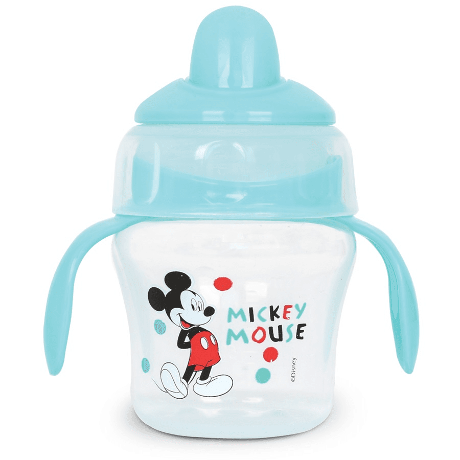 Disney Bpa Free Double Handle Sipper With Lid 4Oz (Blue)