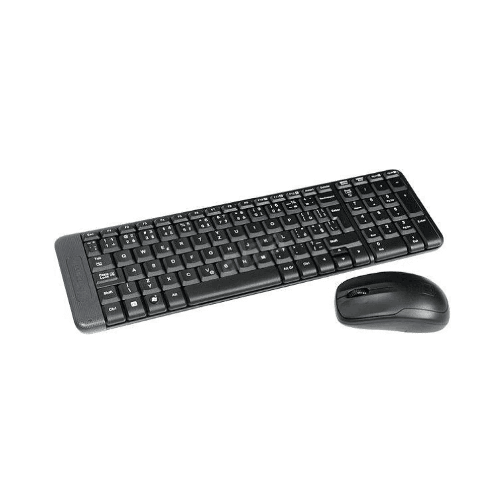 لوجيتك مجموعة لوحة مفاتيح وماوس موديل MK220
