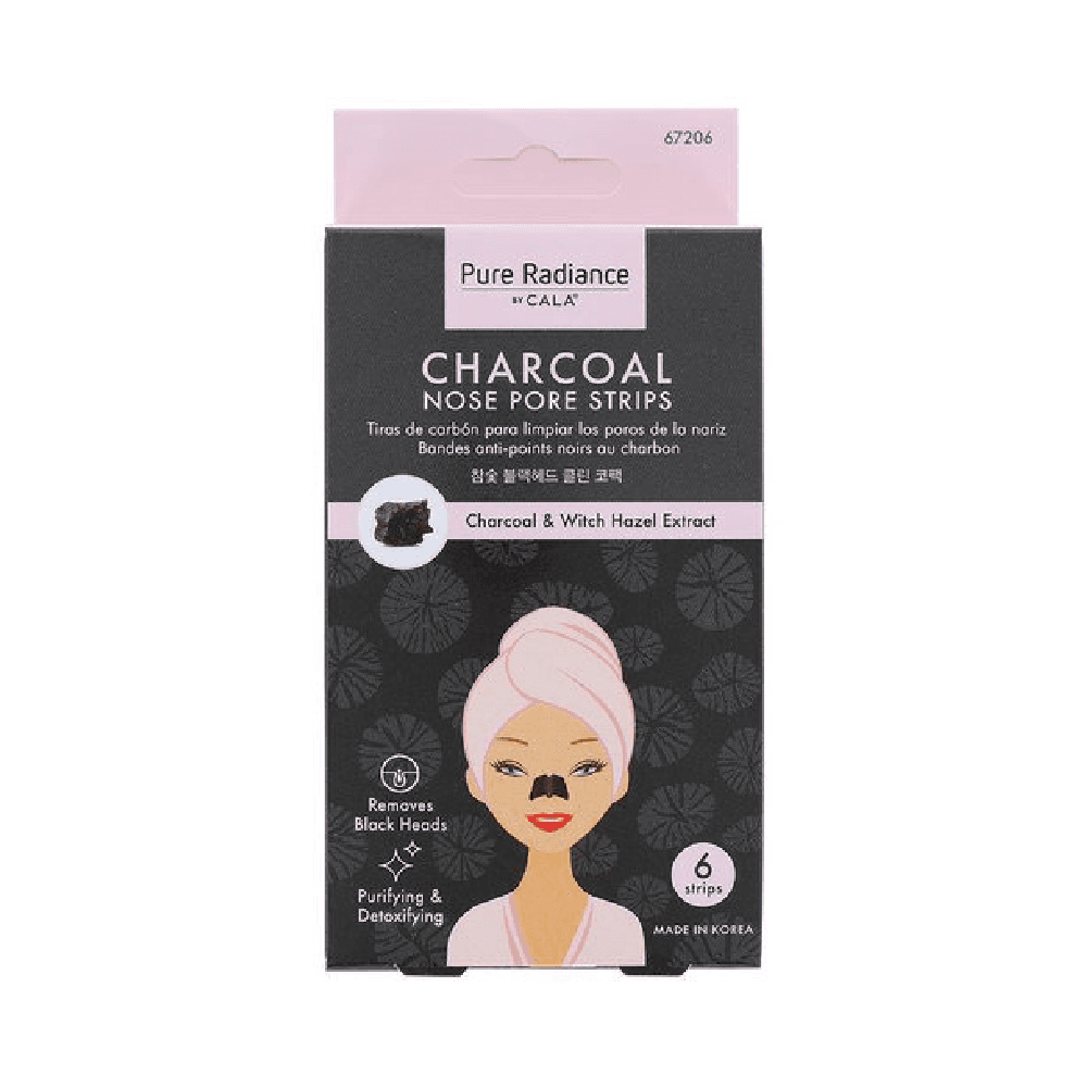 Cala Pure Radiance Charcoal Nose Pore Strips 6720