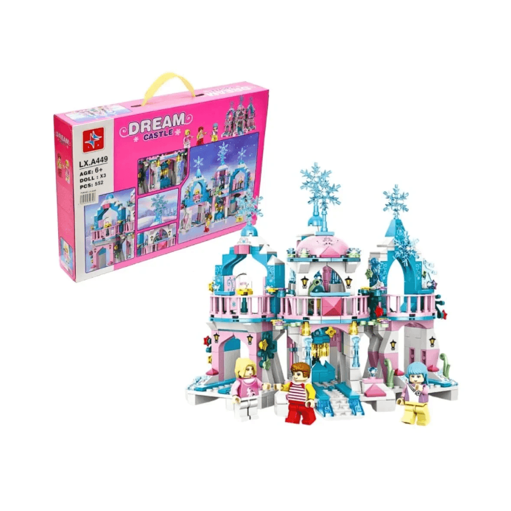 Dream Castle Building Blocks Kit 552Pcs 