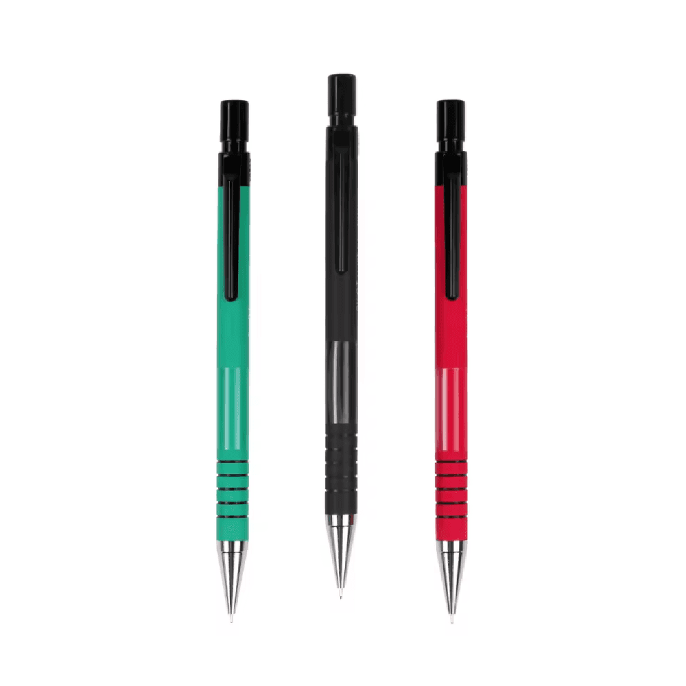 بايلوت قلم رصاص ميكانيكي H-165-SL-60DPK مع برميل مطاطي 3 قطع