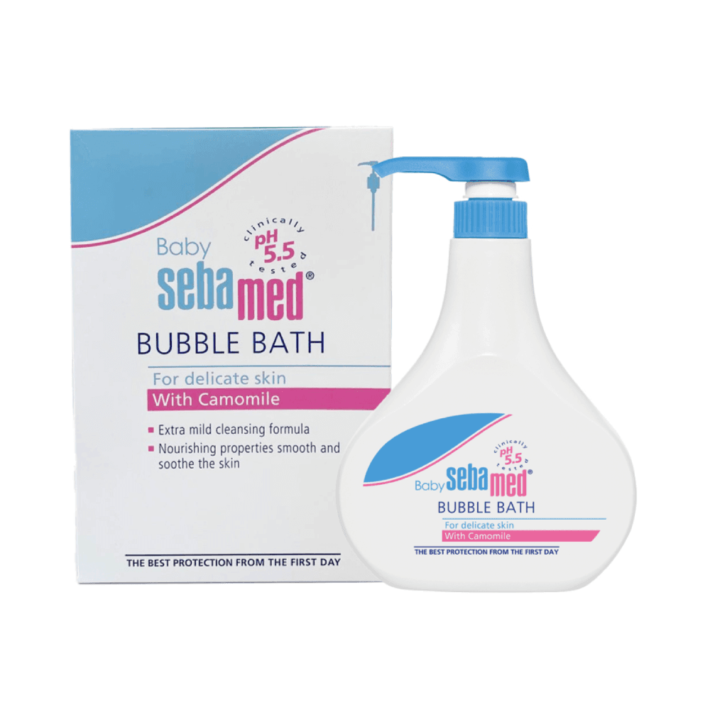 Sebamed Bubble Bath For Delicate Skin With Chamomile 500ml