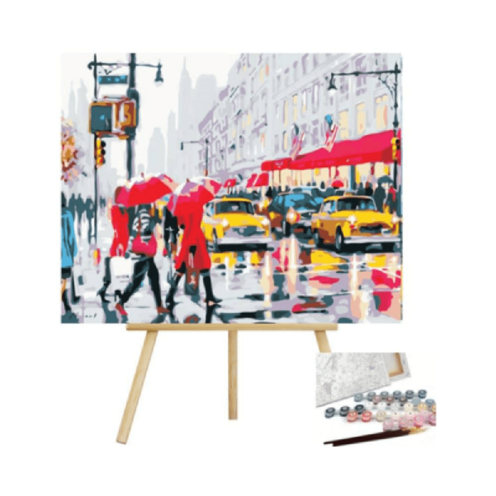 دافنشي طقم فنون المدينة 50×40 سم