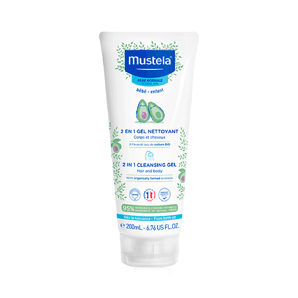 Mustela 2-in-1 Cleansing Gel 200ml