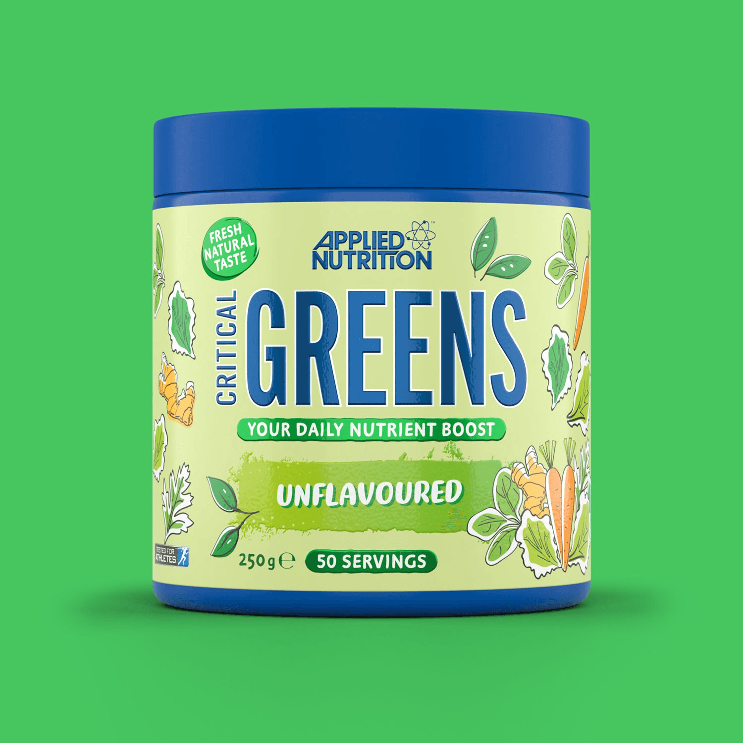 Applied Nutrition, Critical Greens, 50 Serving, Unflavored