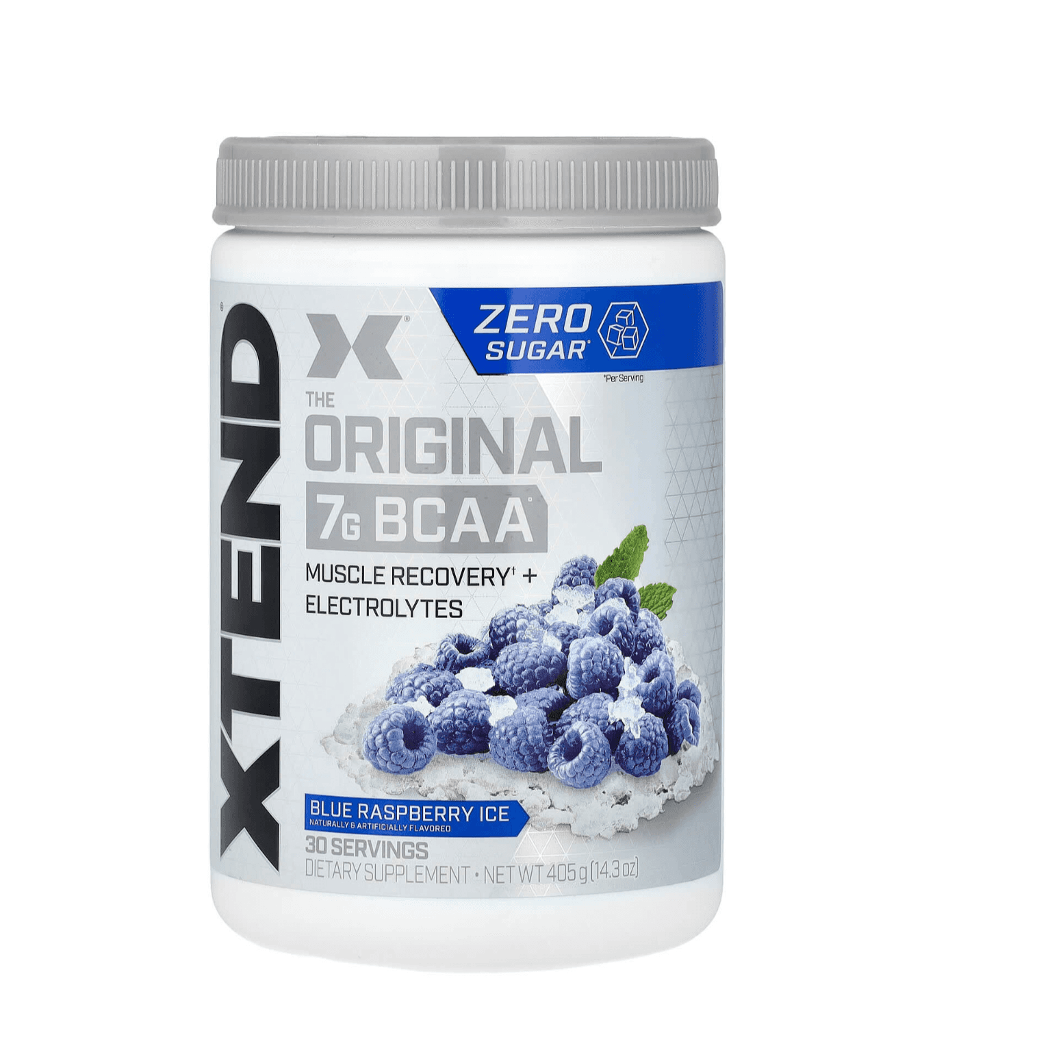 Xtend, Bcaa, 30 Serving, Blue Raspberry Ice