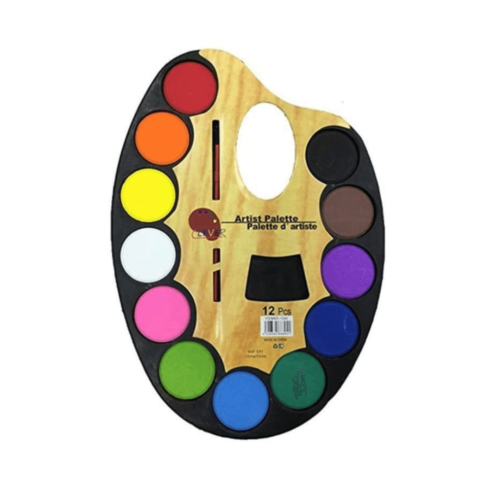 Painting Palette with 12 Colours
