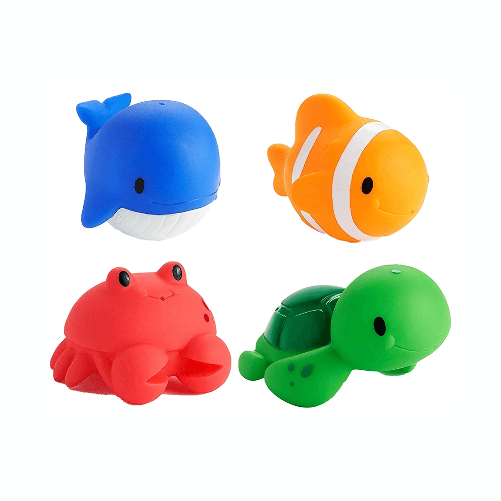 Munchkin Ocean Squirts Baby Bath Toy 4Pcs