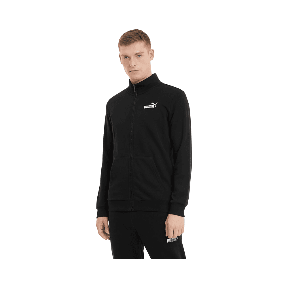 Puma Men's ESS Track Jacket - Black - Size - L