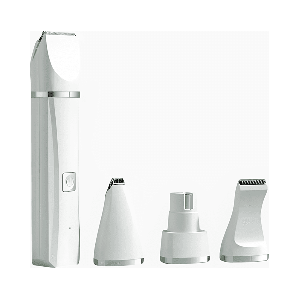 4-in-1 USB Rechargeable Pet Grooming Kit for Cats and Dogs