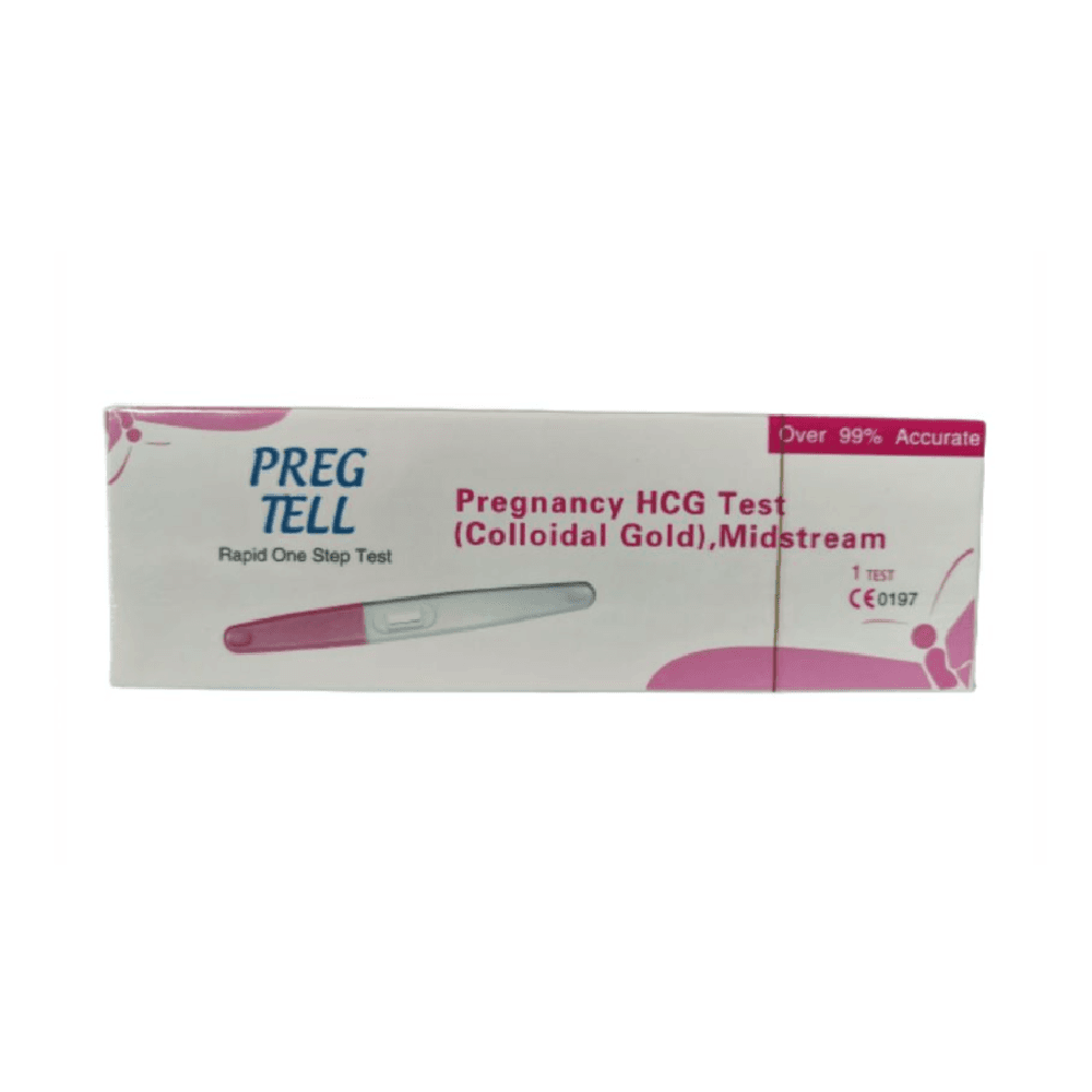 Preg Tell Midstream HCG Pregnancy Test 1Pc